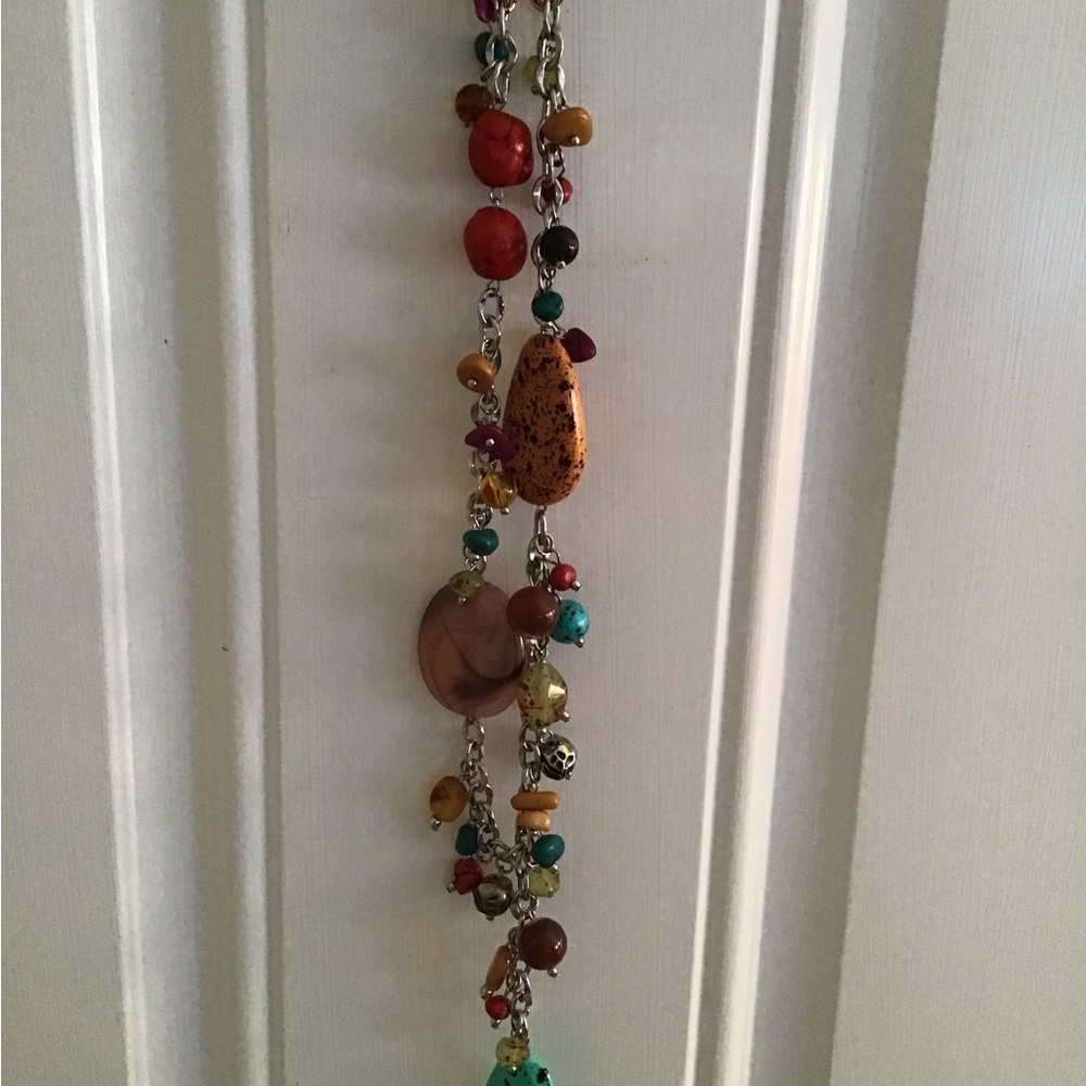 Cato Multicolor Beaded Necklace